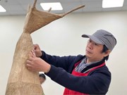 Nhà điêu khắc Lê Lạng Lương: Tự do để sáng tạo và thăng hoa. 